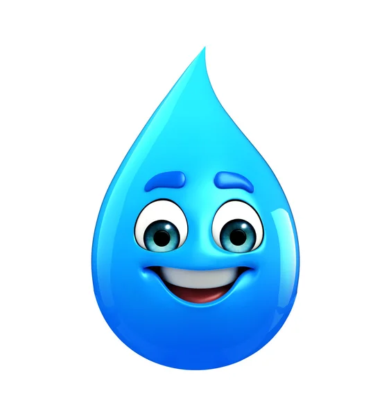 Water drop illustration — Stock Photo, Image