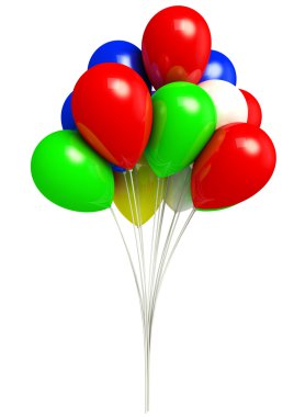 Balonlar illüstrasyon 