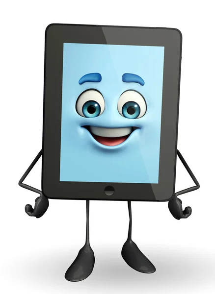 Tab Character with is standing — Stock Photo, Image