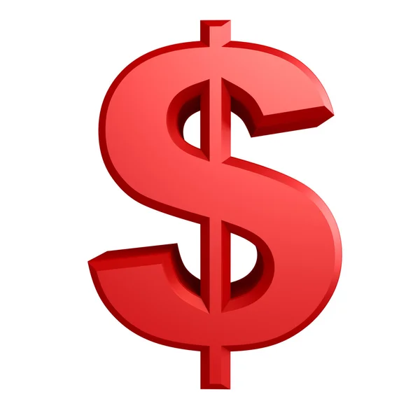 Dollar sign Iillustration — Stock Photo, Image