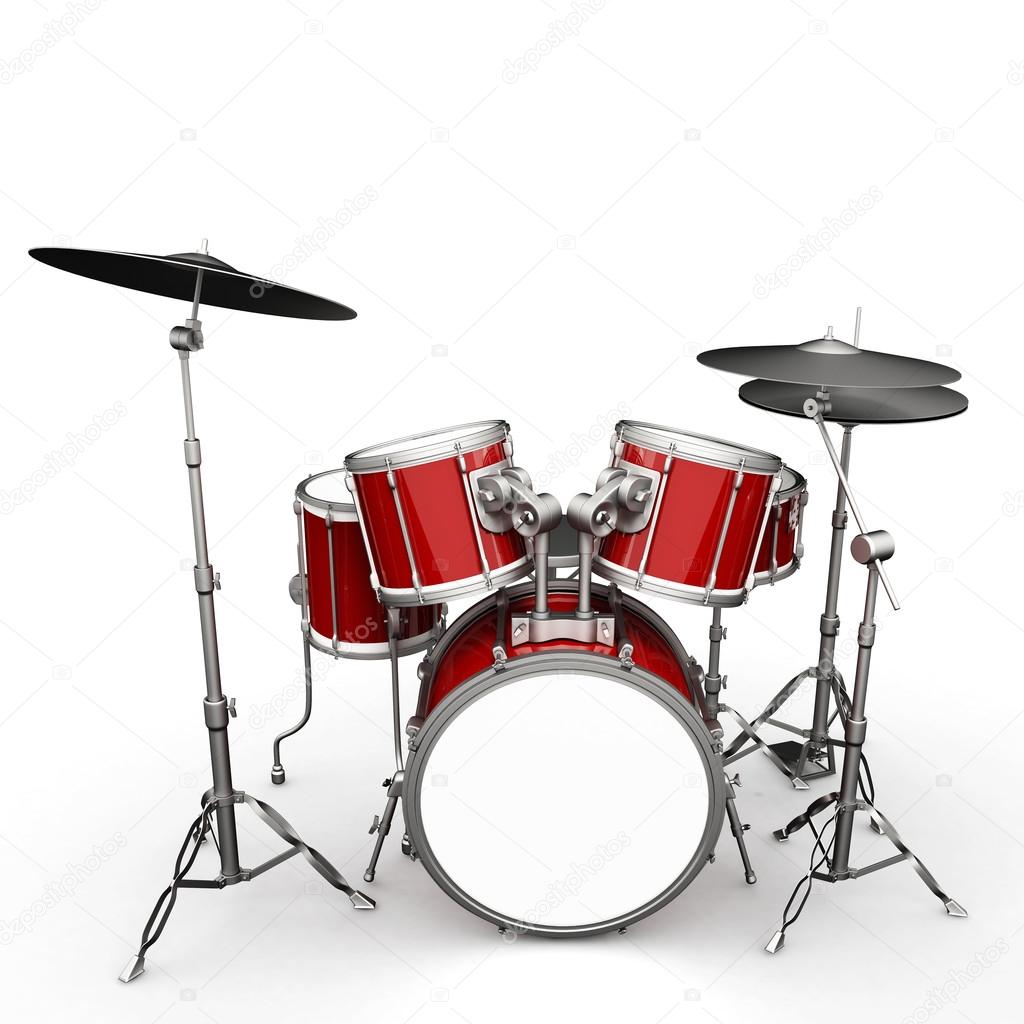 Drumset illustration 