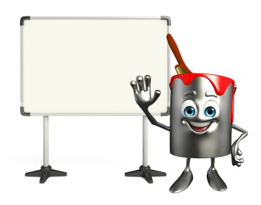 boya kovası karakter ekran kartı ile