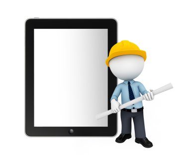 Genç hizmet adam sekmesi