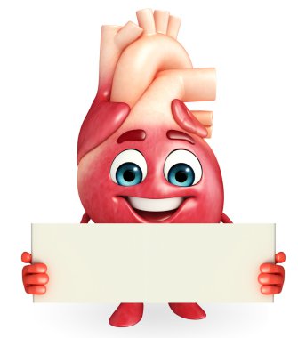 kalp işareti karakteriyle