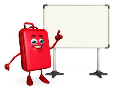 ekran kartı ile seyahat çantası chatacter