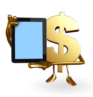 Sekme karakteriyle Doları