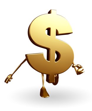 Doları karakter yürüyor