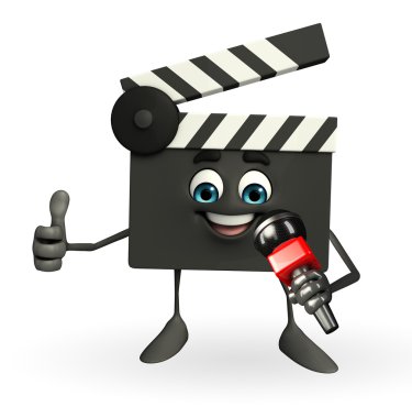 Clapper kurulu karakter mike ile