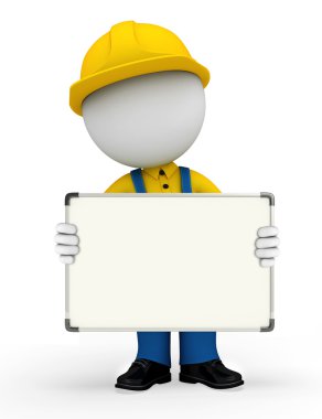 iş grafiği ile genç makinist