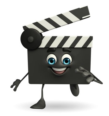 Clapper kurulu karakter çalışıyor