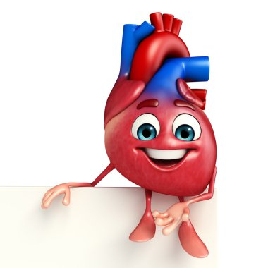 kalp işareti karakteriyle