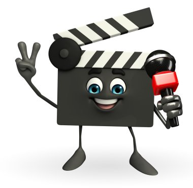 Clapper kurulu karakter mike ile
