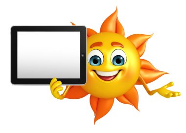 Güneş karakteri ile sekmesi