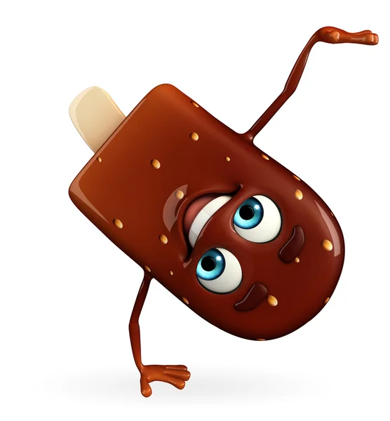 Candy Character is jumping — Stock Photo, Image