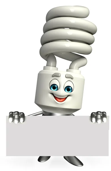 Персонаж CFL со знаком — стоковое фото