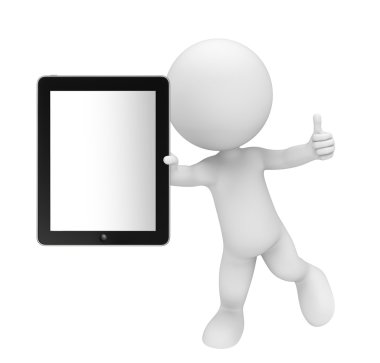 sekme karakteriyle beyaz