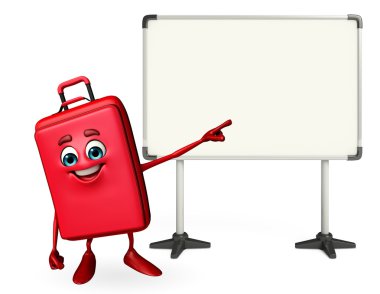 ekran kartı ile seyahat çantası chatacter