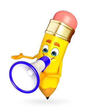 kalem karakteri ile hoparlör