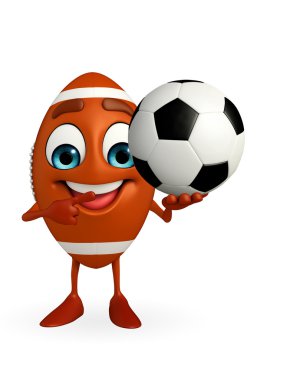 Futbol topu karakterle hoşlanıyorsanız