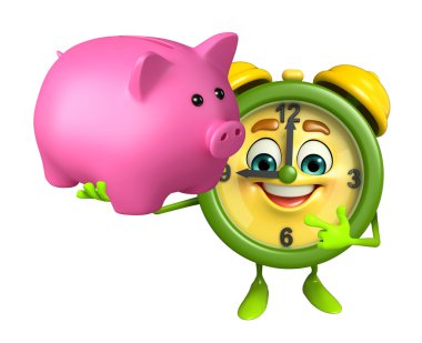 Masa saati karakteri ile kumbara