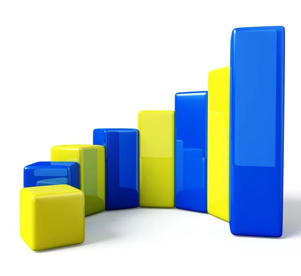 Business graph — Stock Photo, Image