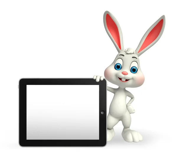 Пасхальный кролик с вкладкой — стоковое фото