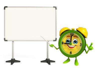 Tablo saat karakter ekran kartı ile