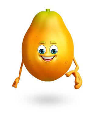 Çizgi film karakteri papaya
