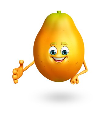 Çizgi film karakteri papaya