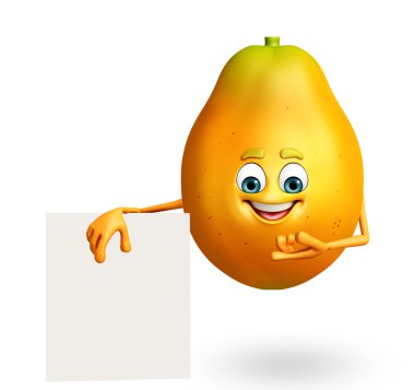 Çizgi film karakteri papaya
