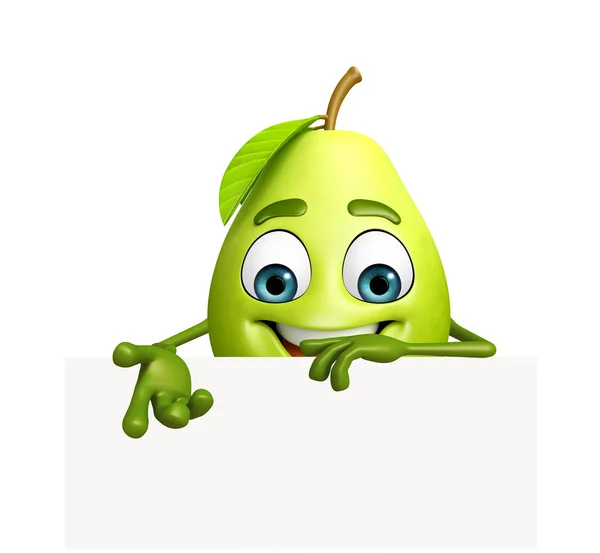 Çizgi film karakteri guava — Stok fotoğraf