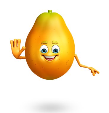 Çizgi film karakteri papaya