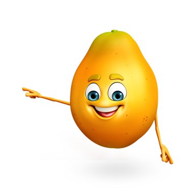 Çizgi film karakteri papaya