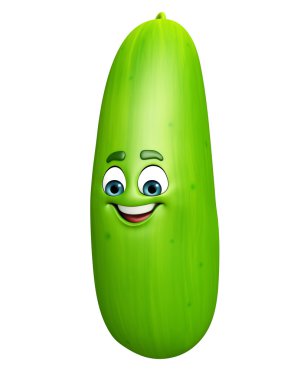 Çizgi film karakteri salatalık