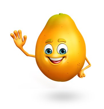 Çizgi film karakteri papaya