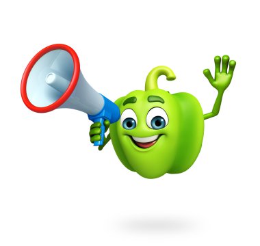 Çizgi film karakteri, kırmızı biber