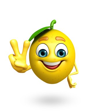 Çizgi film karakteri limon