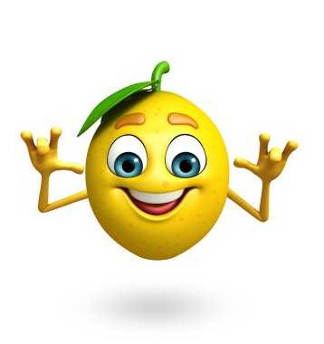 Çizgi film karakteri limon