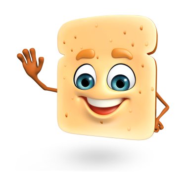 Çizgi film karakteri ekmek