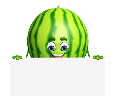 Çizgi film karakteri karpuz