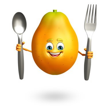 Çizgi film karakteri papaya