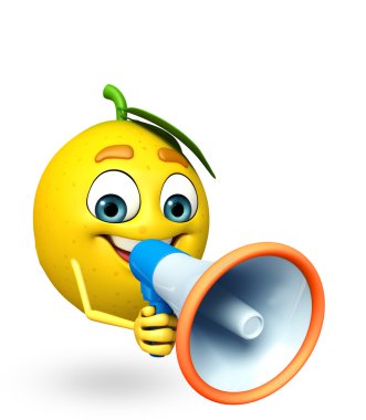 Çizgi film karakteri limon