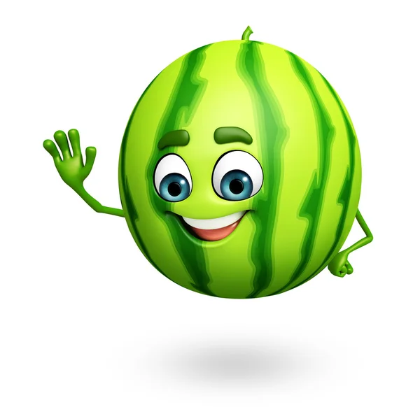 Cartoon character of watermelon Stock Photos, Royalty Free Cartoon  character of watermelon Images | Depositphotos