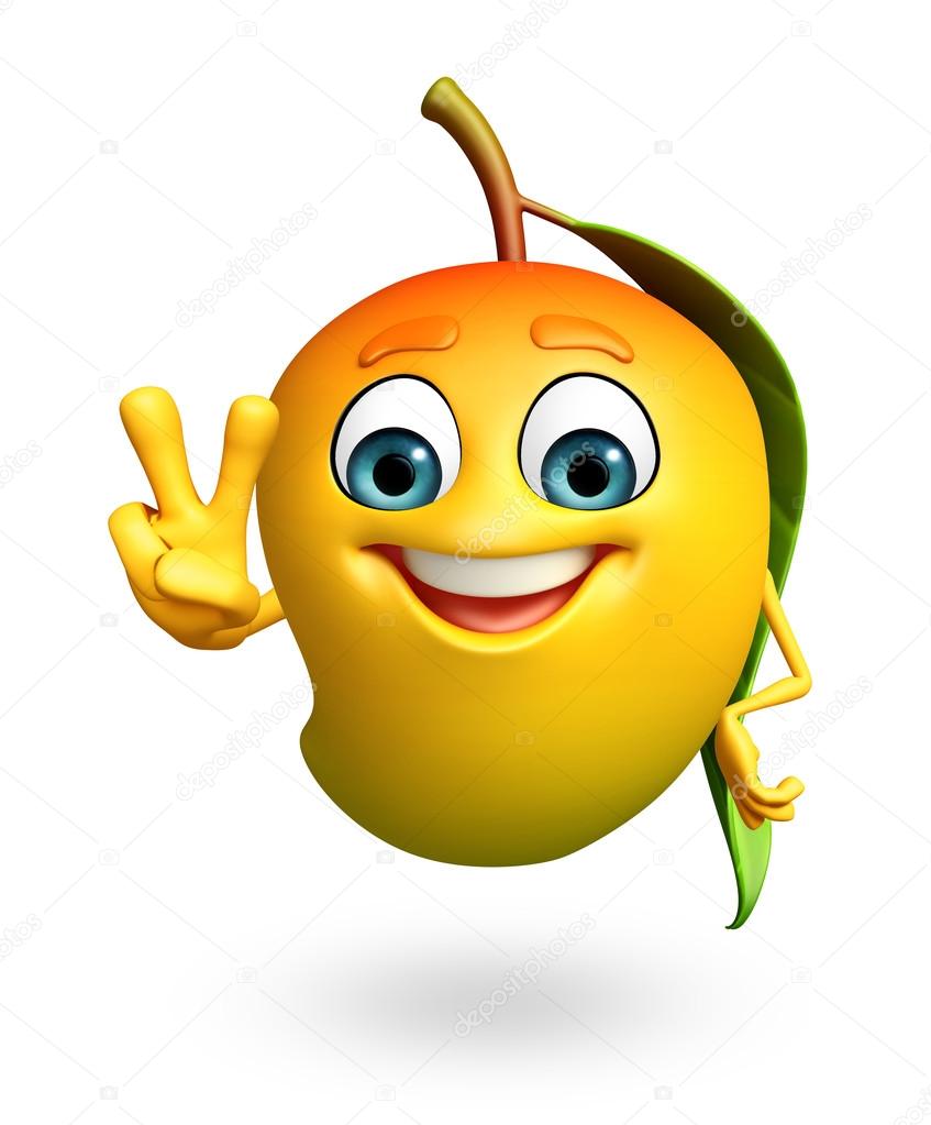 Cartoon character of mango Stock Photo by ©pixdesign123 81751956 Cartoon character of mango Stock Photo by ©pixdesign123 81751956