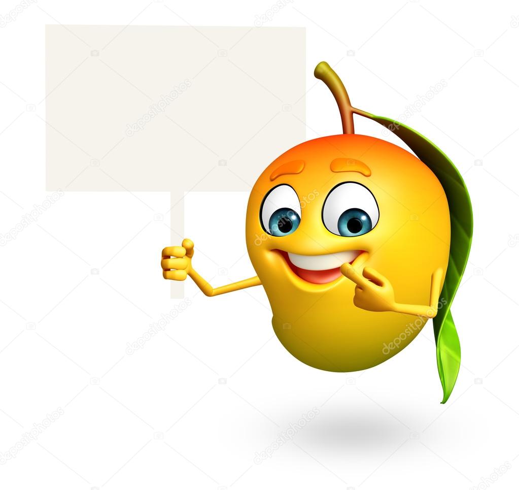 Cartoon character of mango Stock Photo by ©pixdesign123 81753380 Cartoon character of mango Stock Photo by ©pixdesign123 81753380