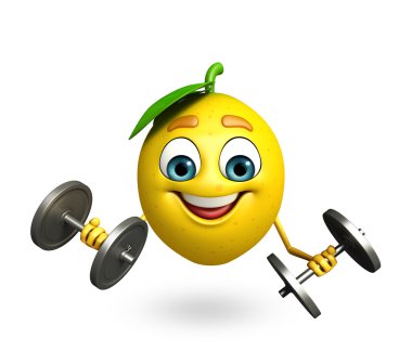 Çizgi film karakteri limon