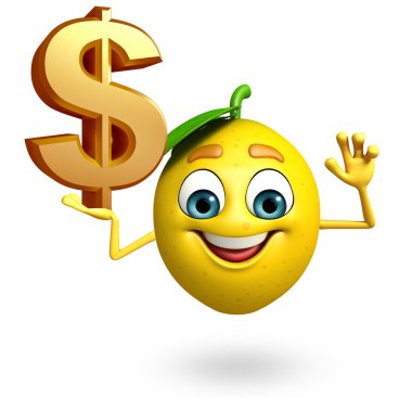 Çizgi film karakteri limon