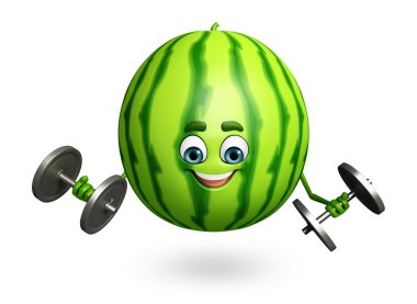 Çizgi film karakteri karpuz