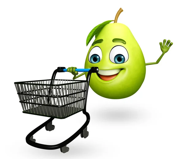 Cartoon character of guava — Stock Photo, Image