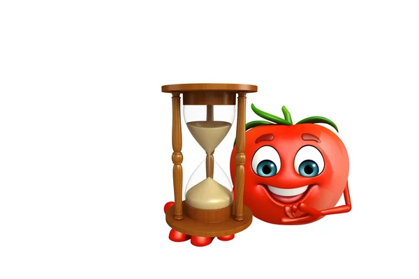 Cartoon character of  pomegranate fruit — Stock Photo, Image